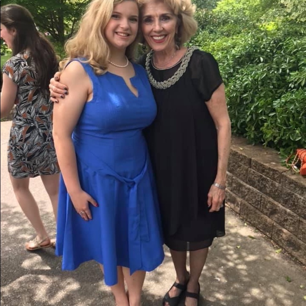 Beautiful blue dress